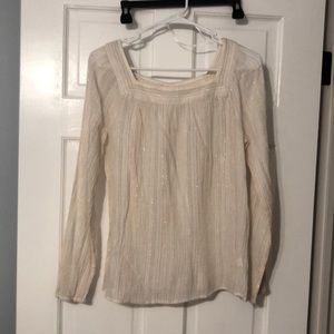 Lauren Conrad Square neck top XS